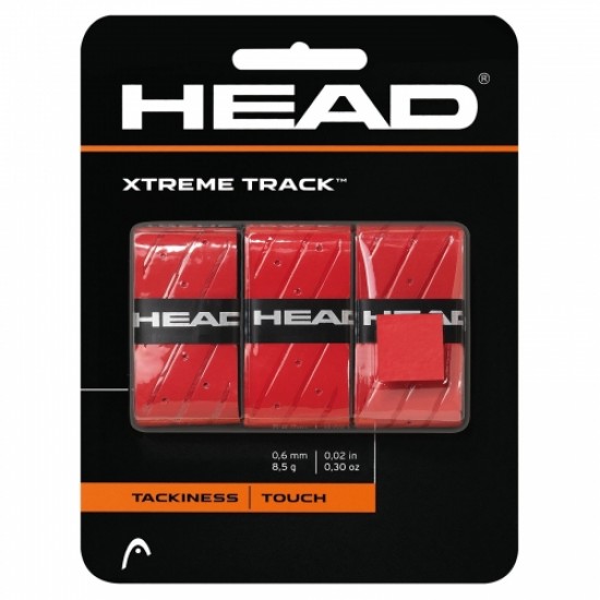 OVERGRIP HEAD XTREME TRACK - VERMELHO