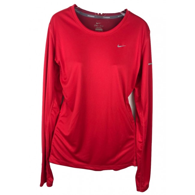 camisa nike running manga longa